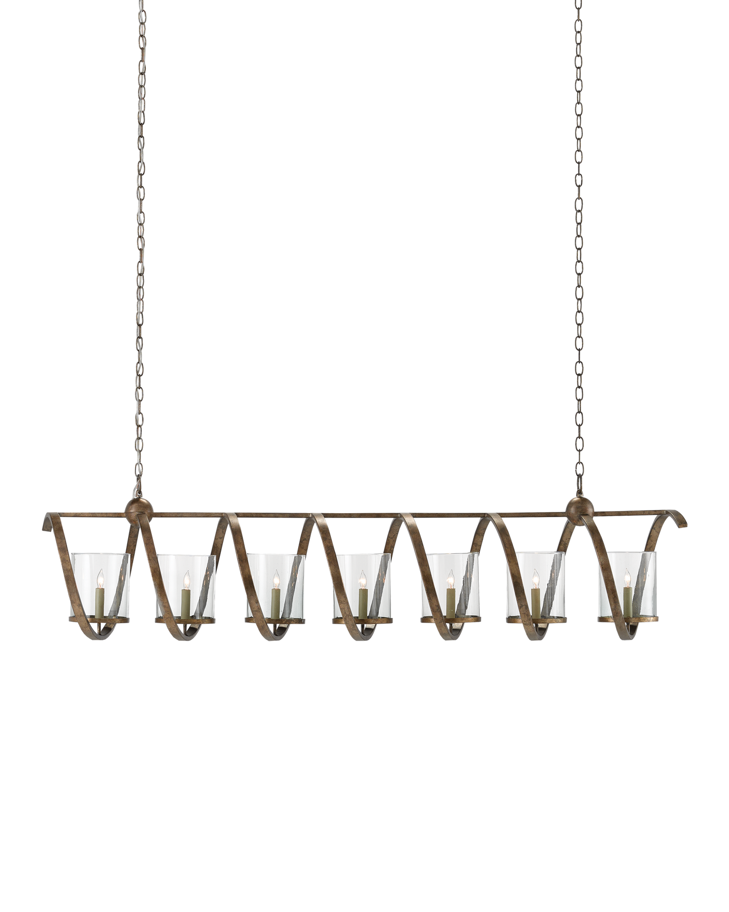 Maximus Grande Bronze Chandelier