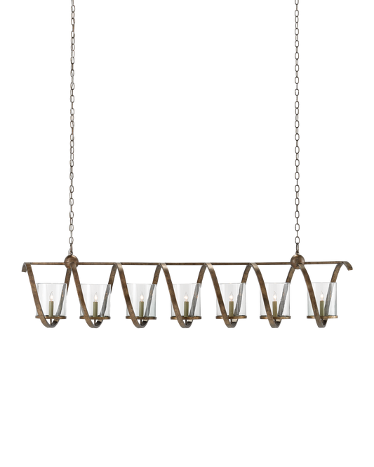 Maximus Grande Bronze Chandelier