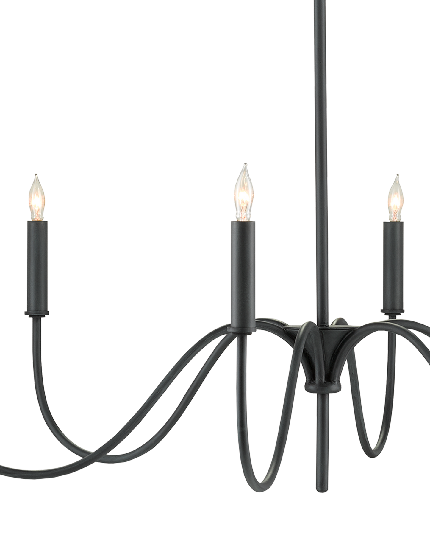 Tirrell Small Black Chandelier