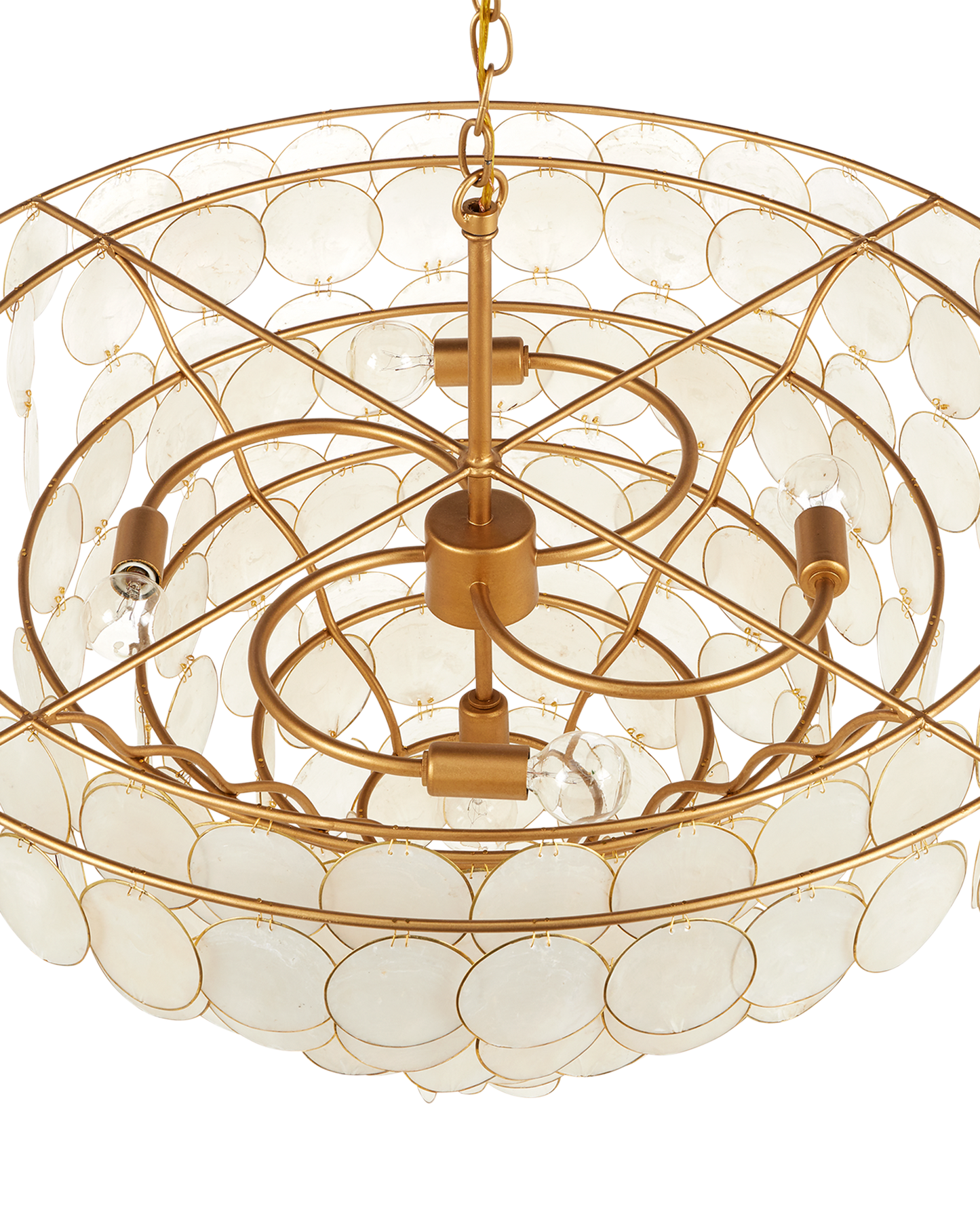 Bon Vivant Large Semi-Flush Mount