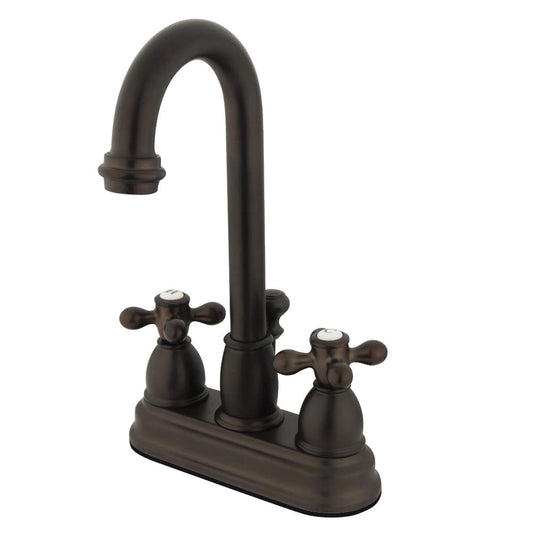 Restoration 4 Inch Centerset Bathroom Faucet in Oil Rubbed Bronze