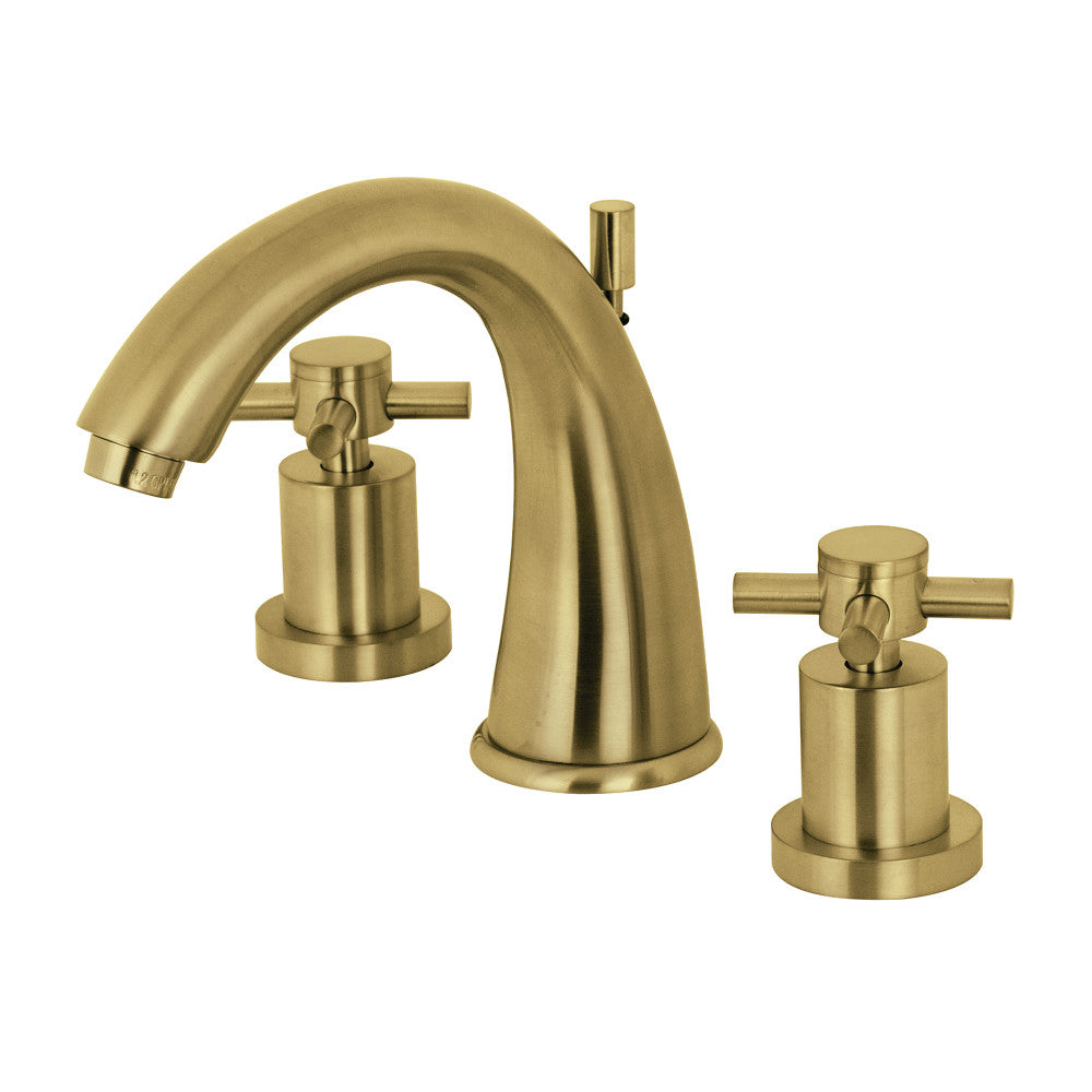 Concord Widespread Bathroom Faucet in Brushed Brass