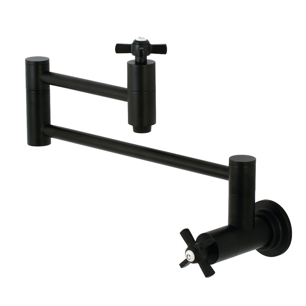 Millennium Pot Filler Faucet in Matte Black