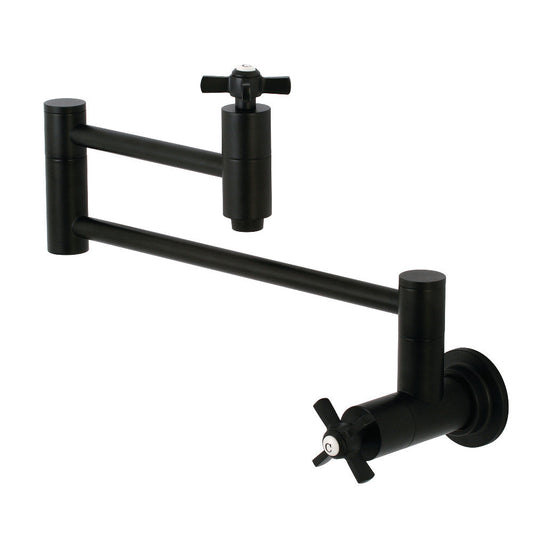Millennium Pot Filler Faucet in Matte Black
