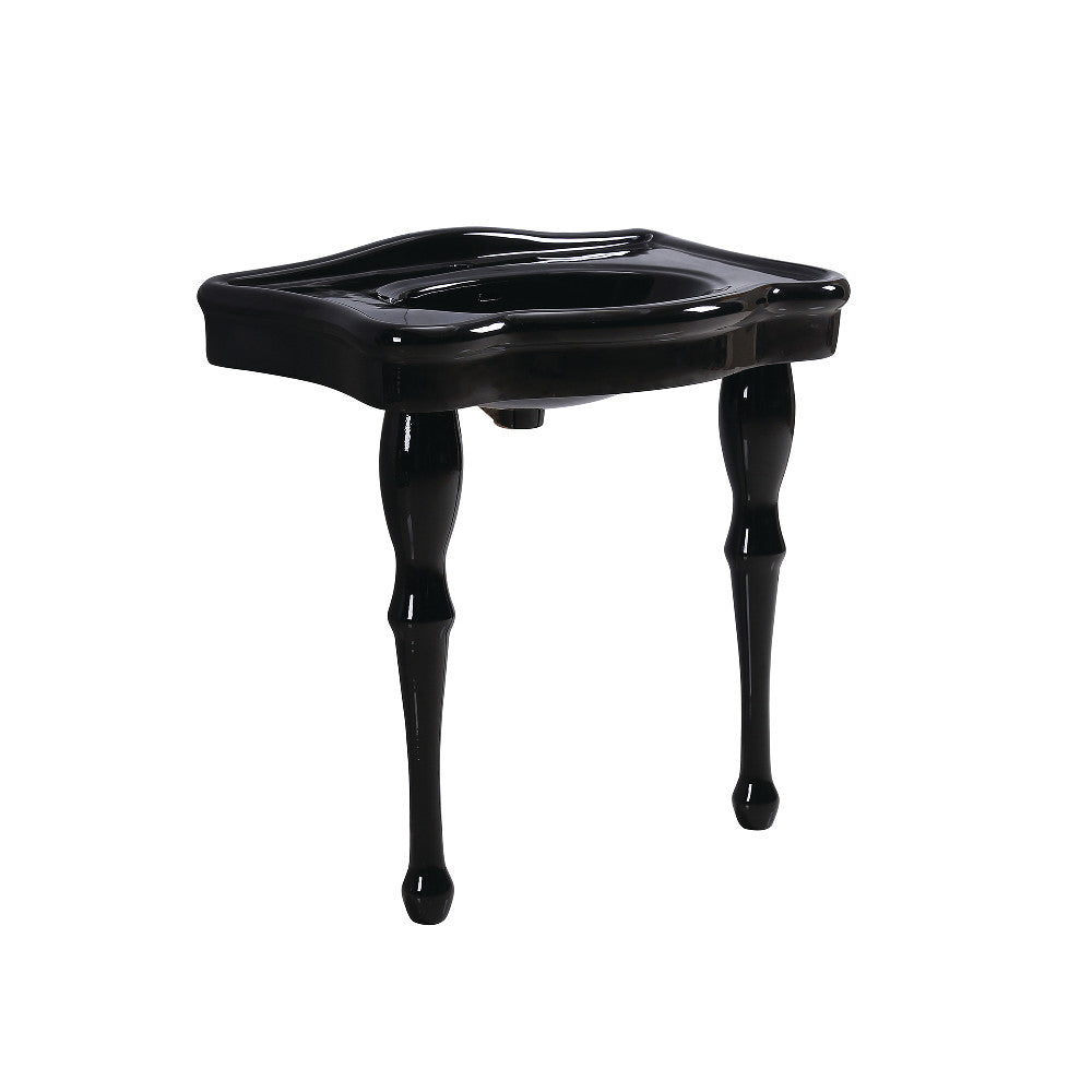 Imperial 31.88 Inch Console Sink in Black