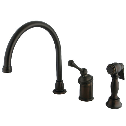 Georgian Widespread Kitchen Faucet in Oil Rubbed Bronze
