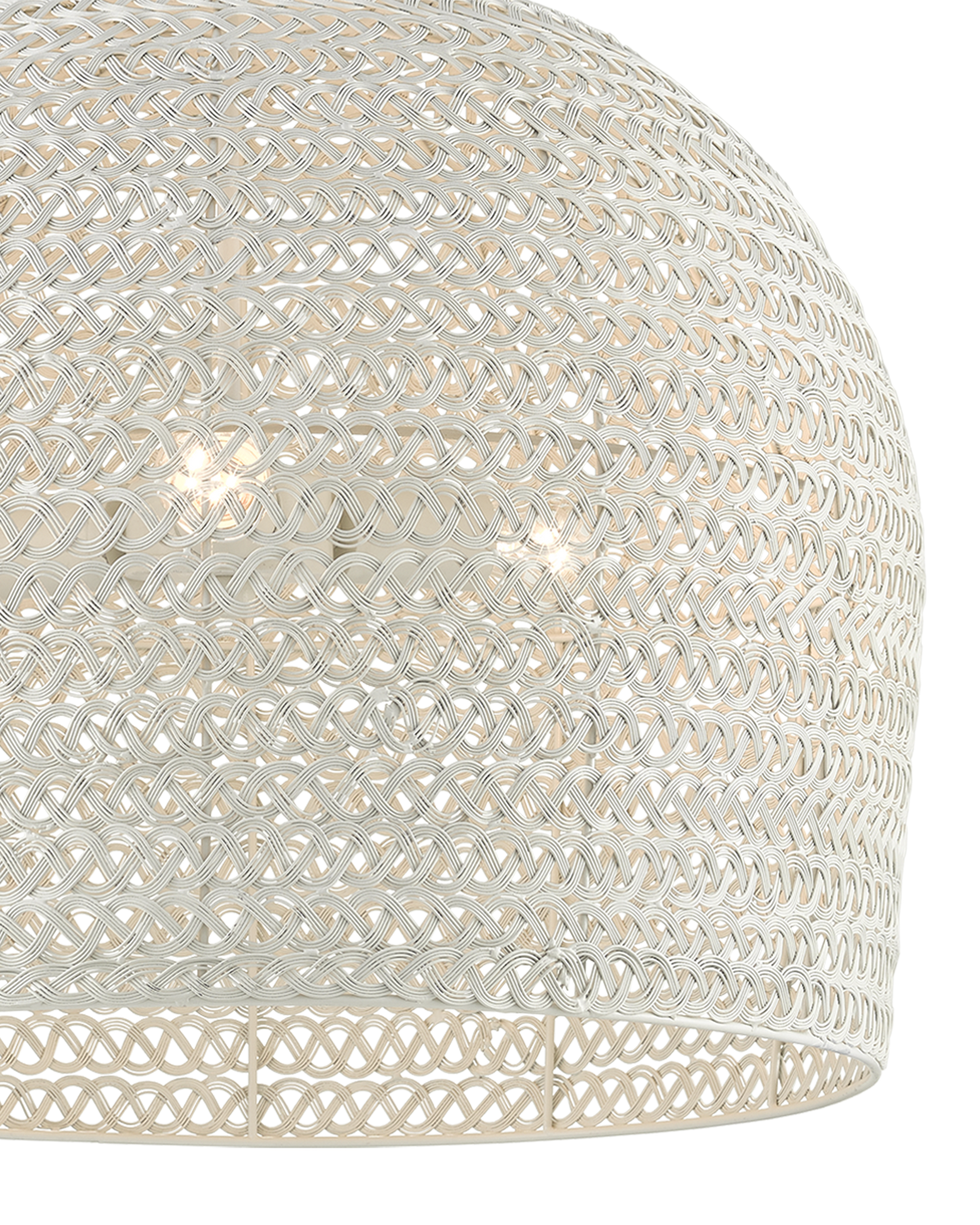 Piero Medium White Chandelier