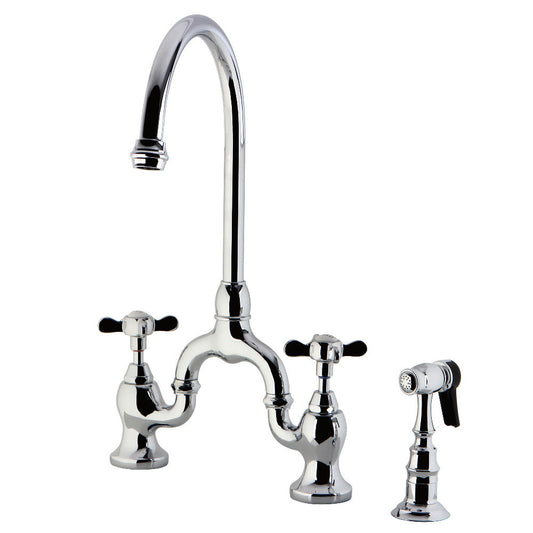 Essex Bridge Kitchen Faucet in Polished Chrome