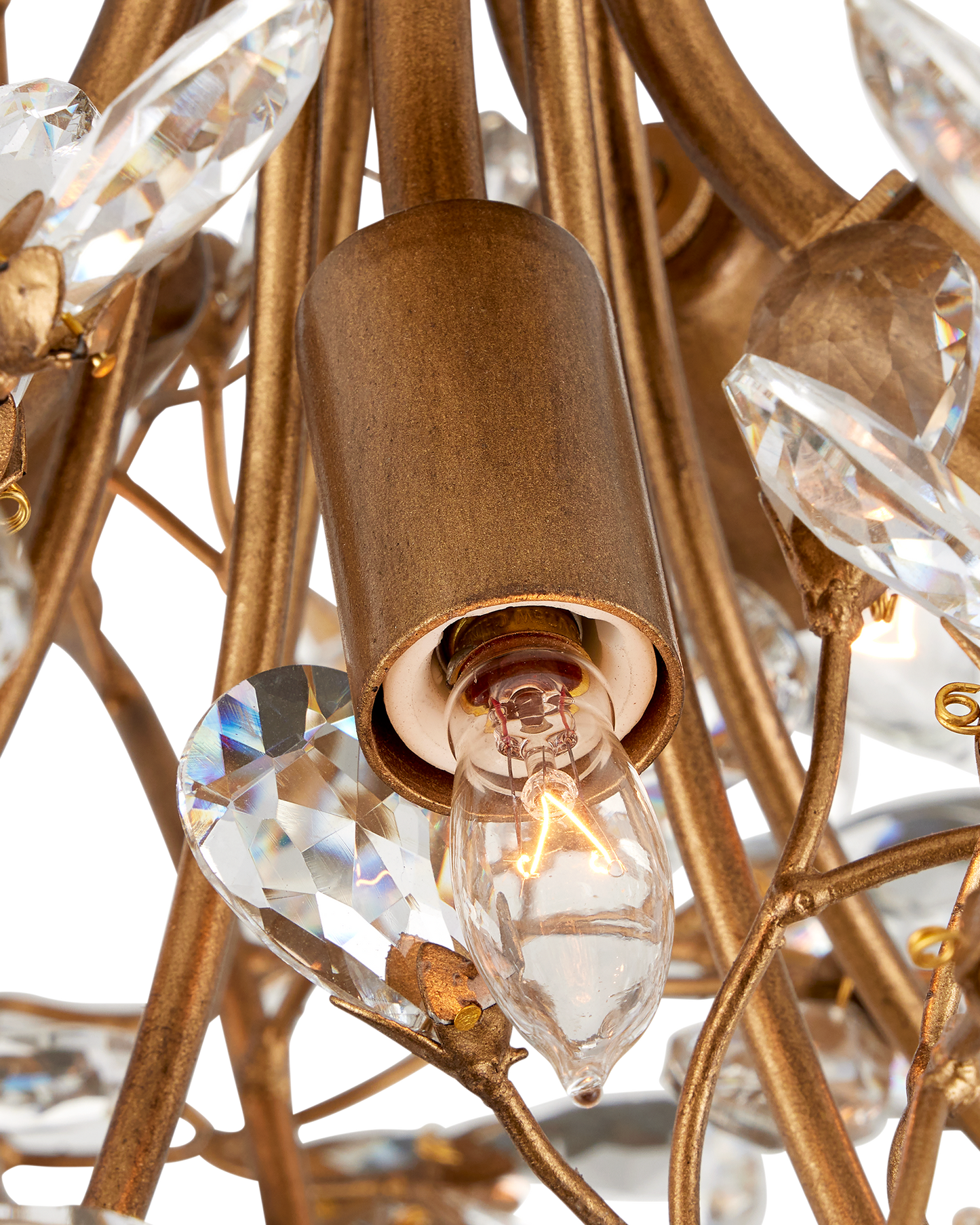 Crystal Bud Semi-Flush Mount