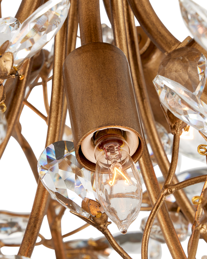 Crystal Bud Semi-Flush Mount