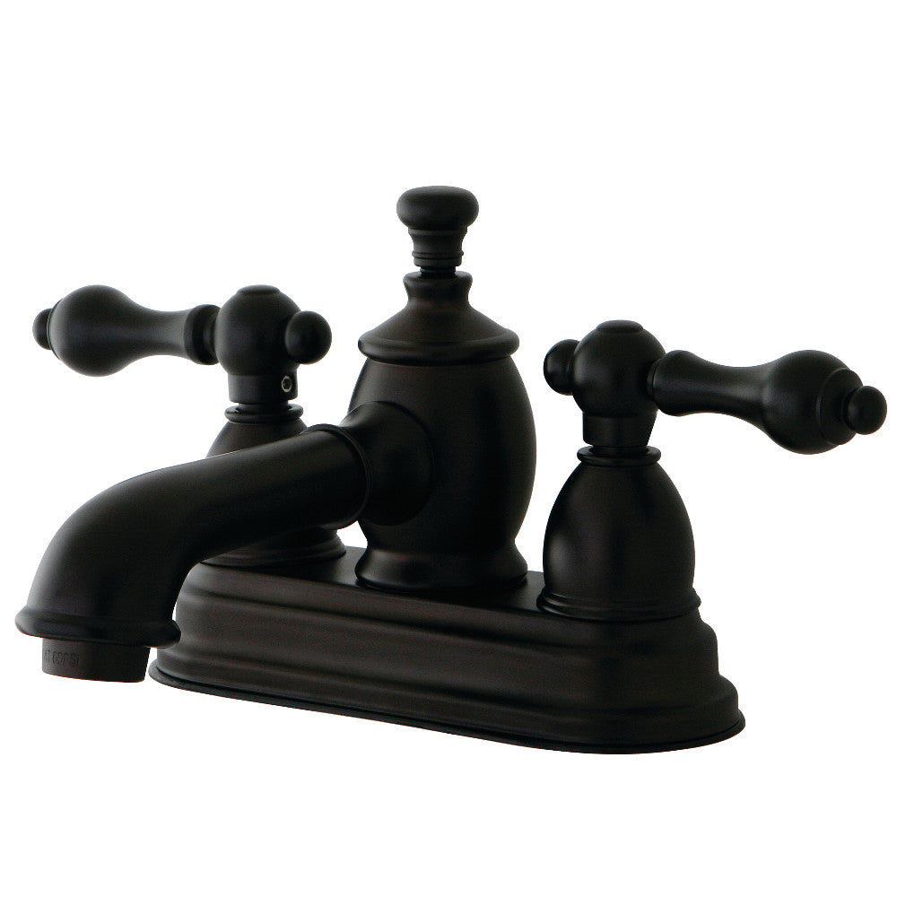 English Country 4 Inch Centerset Bathroom Faucet in Oil Rubbed Bronze