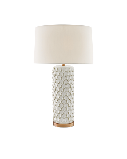 Calla Lily White Table Lamp