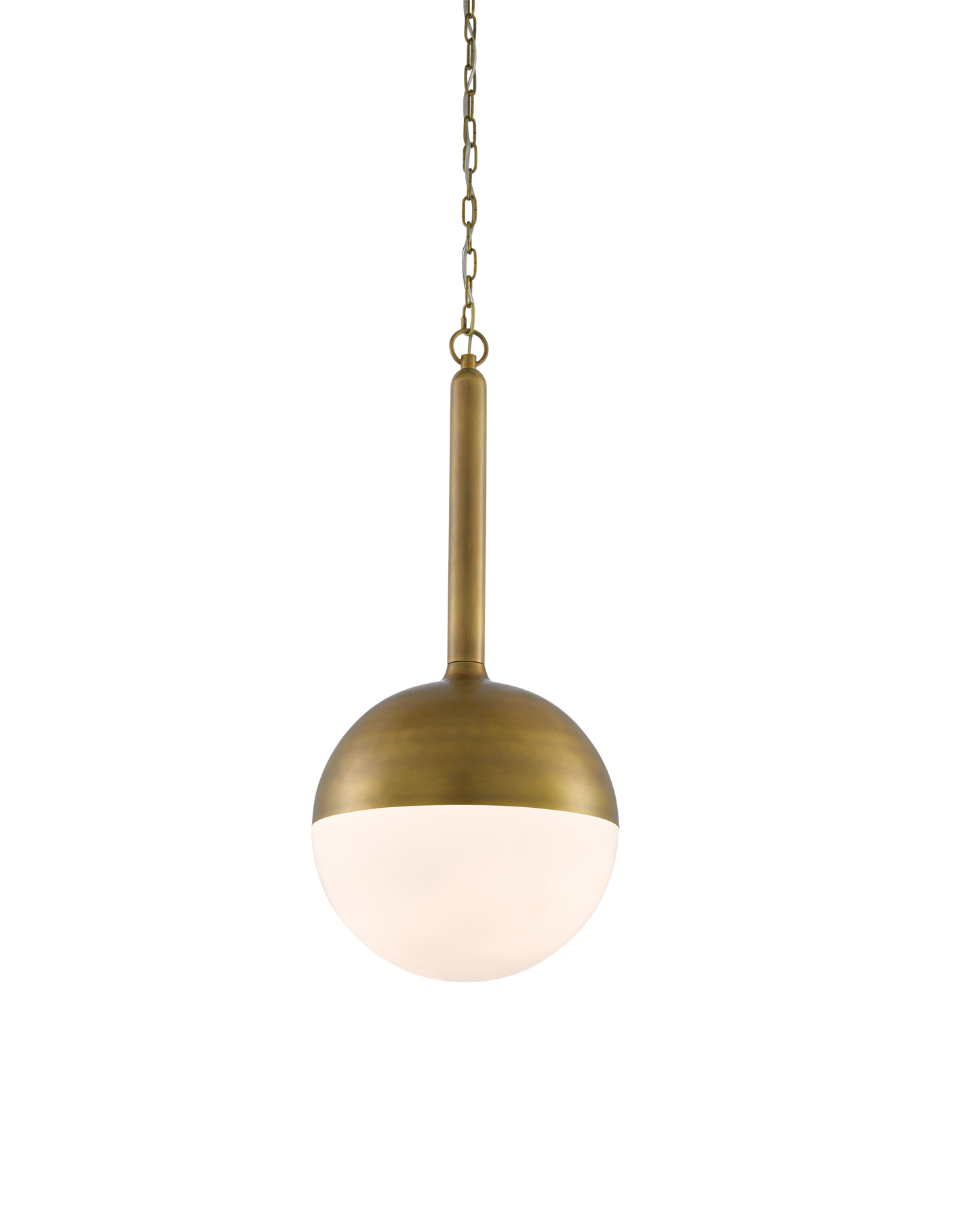 Moonward Brass Pendant