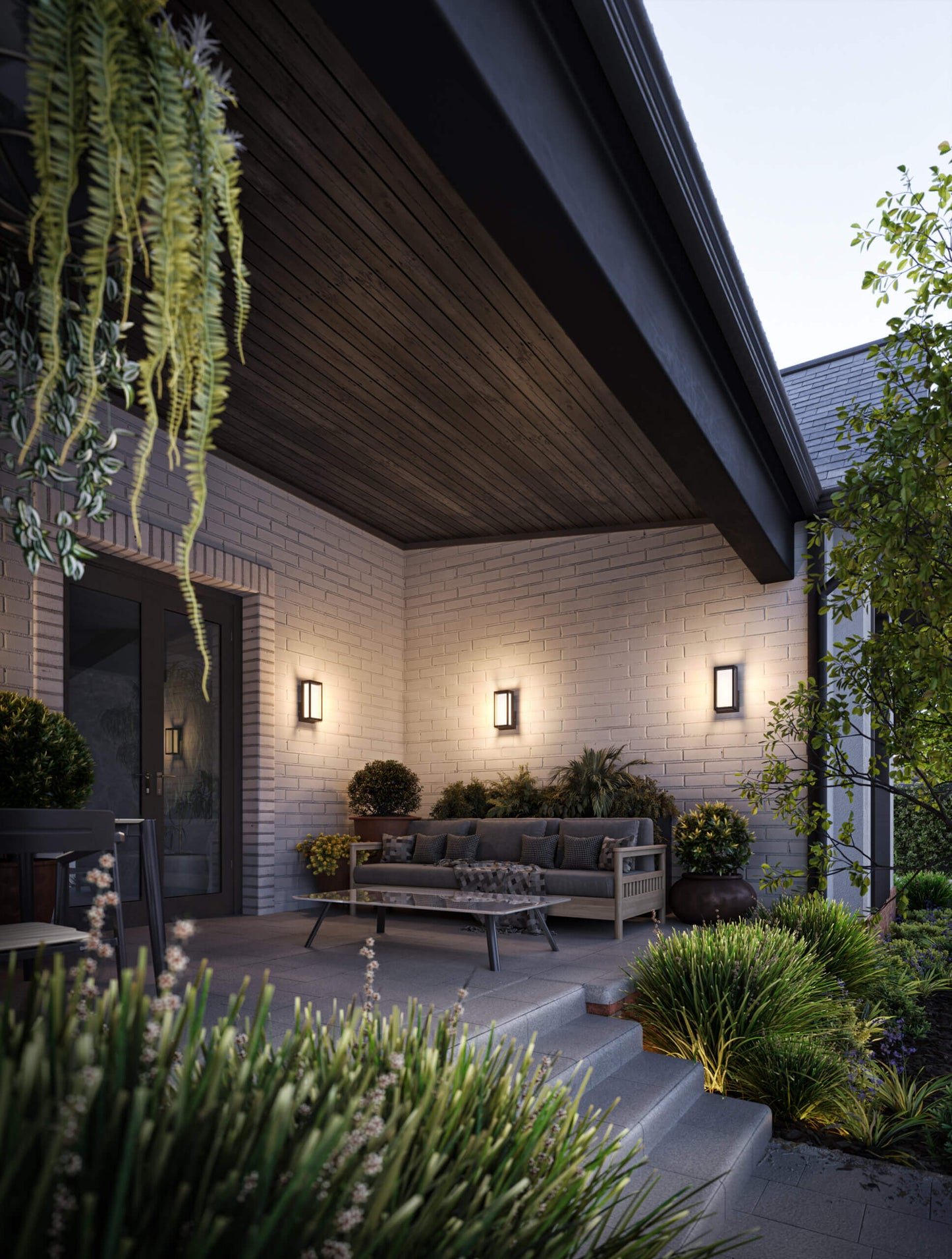 Dals Connect PRO Smart cage sconce, with smart button