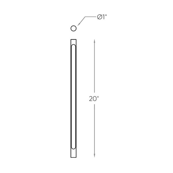 DALS CONNECT PRO Smart Stick Light (20") with 6" metal stake
