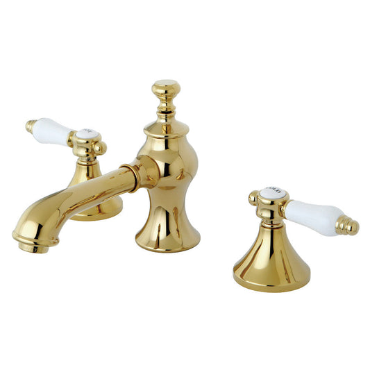 Bel-Air Widespread Bathroom Faucet in Polished Brass