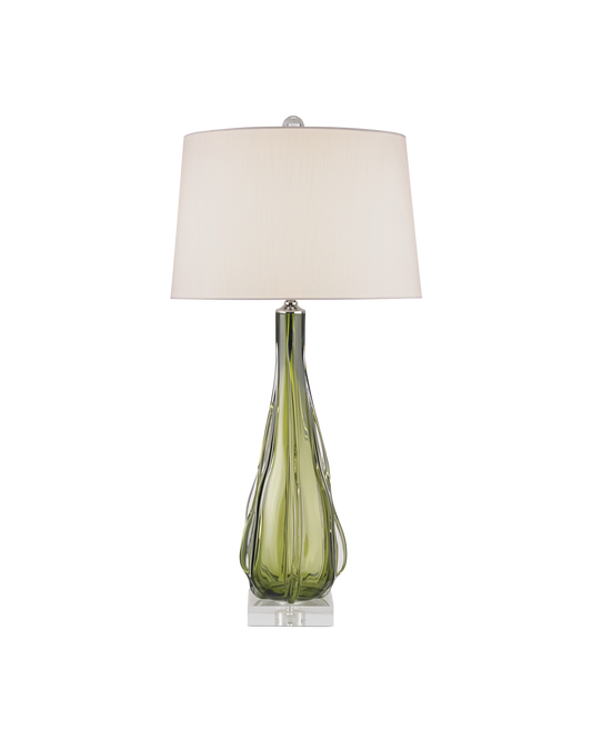Zephyr Green Table Lamp