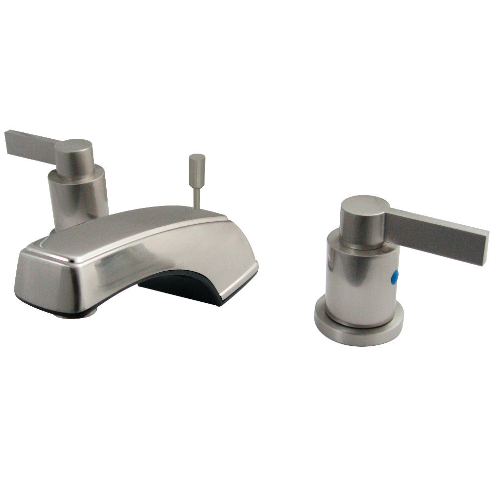 NuvoFusion Widespread Bathroom Faucet in Brushed Nickel