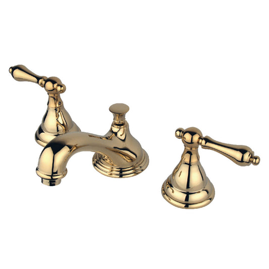 Widespread Bathroom Faucet in Polished Brass