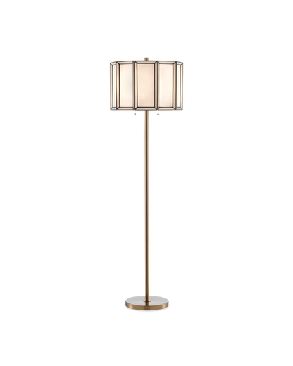 Daze Brass Floor Lamp