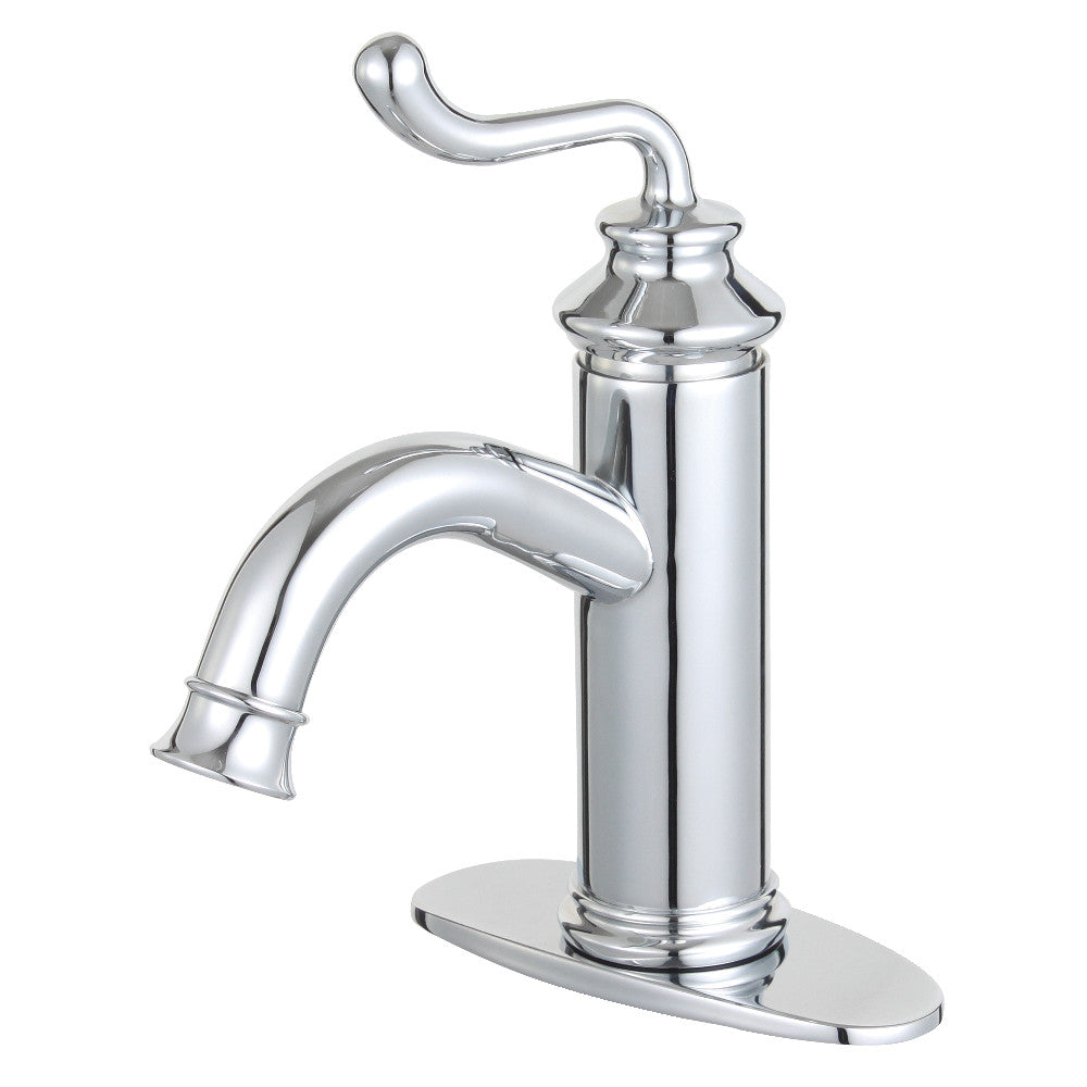 Royale Single-Hole Bathroom Faucet in Polished Chrome