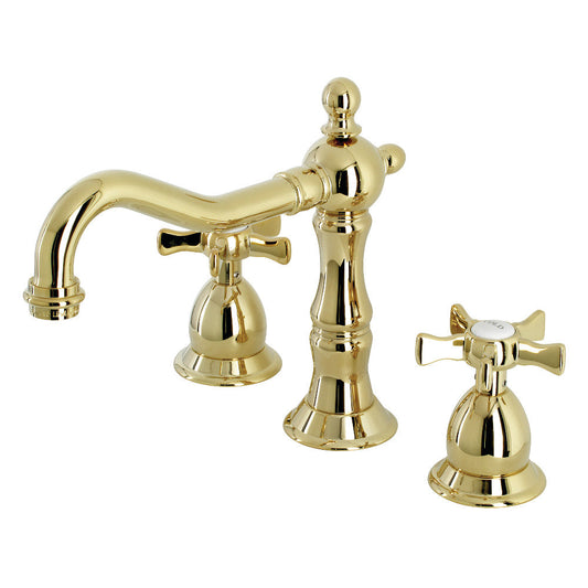 Hamilton Widespread Bathroom Faucet in Polished Brass