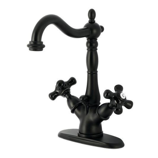 Duchess 4 Inch Centerset Bathroom Faucet in Matte Black