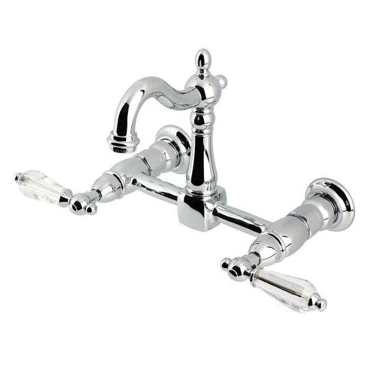 Willshire Wall Mount Kitchen Faucet in Polished Chrome