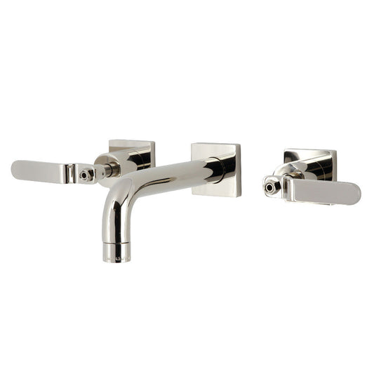Whitaker Wall-Mount Bathroom Faucet in Polished Nickel