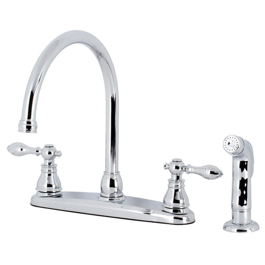 American Classic Centerset Kitchen Faucet in Polished Chrome