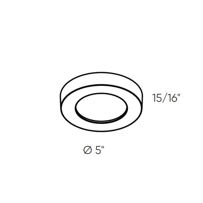 5in flush mount for coastal environment