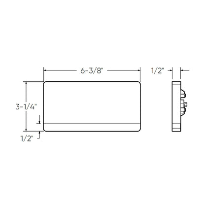 Exterior LED Step Light