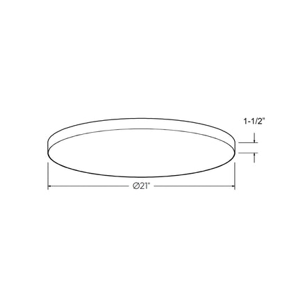 Trimless Flush Mount