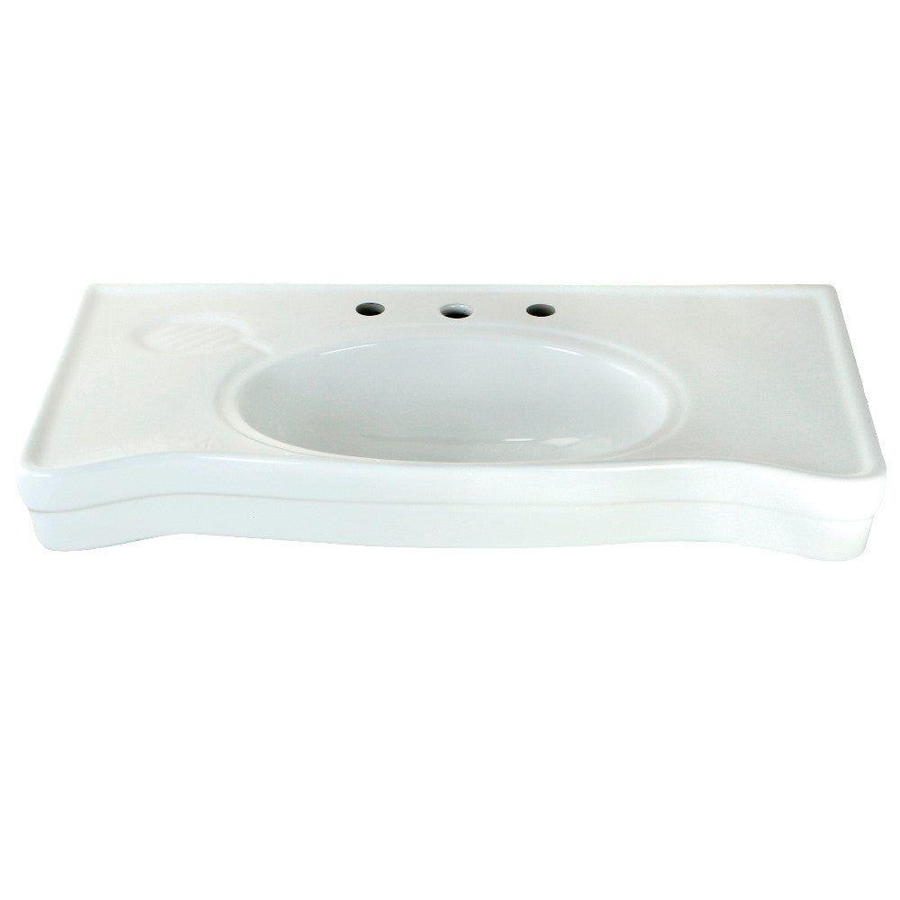 Imperial 35.81 Inch Console Sink in White
