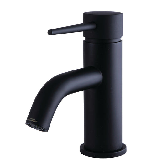 New York Single-Hole Bathroom Faucet in Matte Black