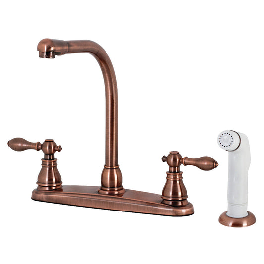 American Classic Centerset Kitchen Faucet in Antique Copper