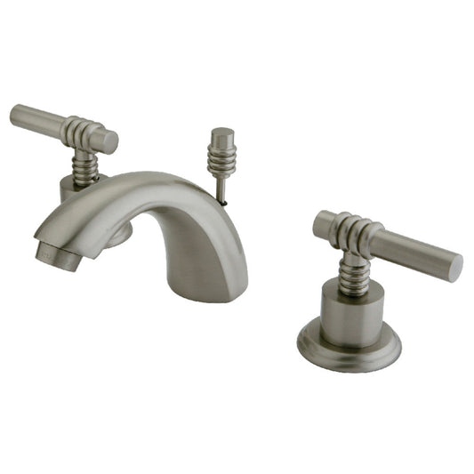 Mini-Widespread Bathroom Faucet in Brushed Nickel