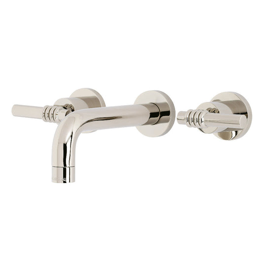 Milano Wall-Mount Bathroom Faucet in Polished Nickel