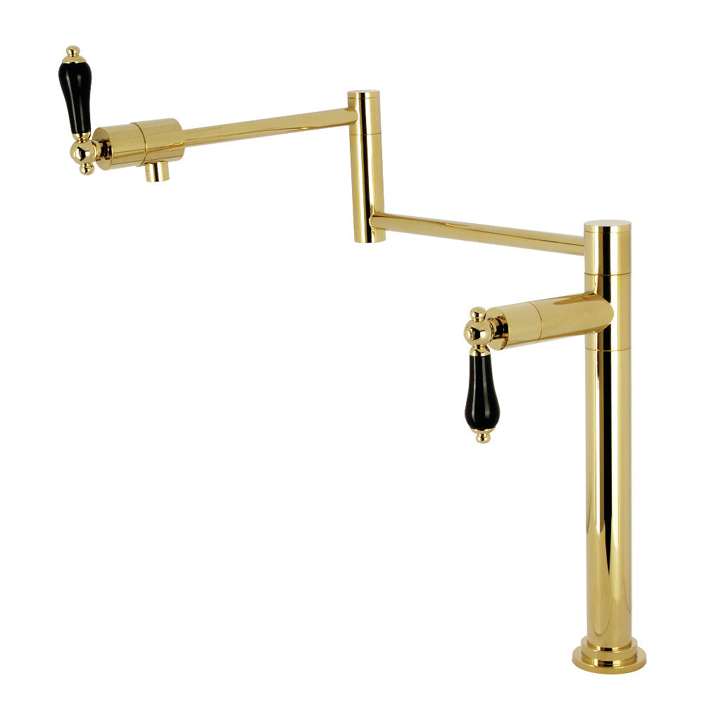 Duchess Pot Filler Faucet in Polished Brass