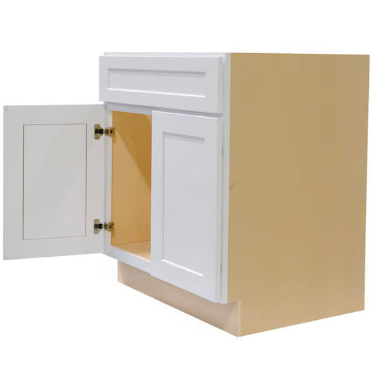 Value-Line Shaker 36 in. sink base with 2 doors and a sink panel