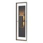 Shadow Box Extra Tall w/Slate Outdoor Sconce