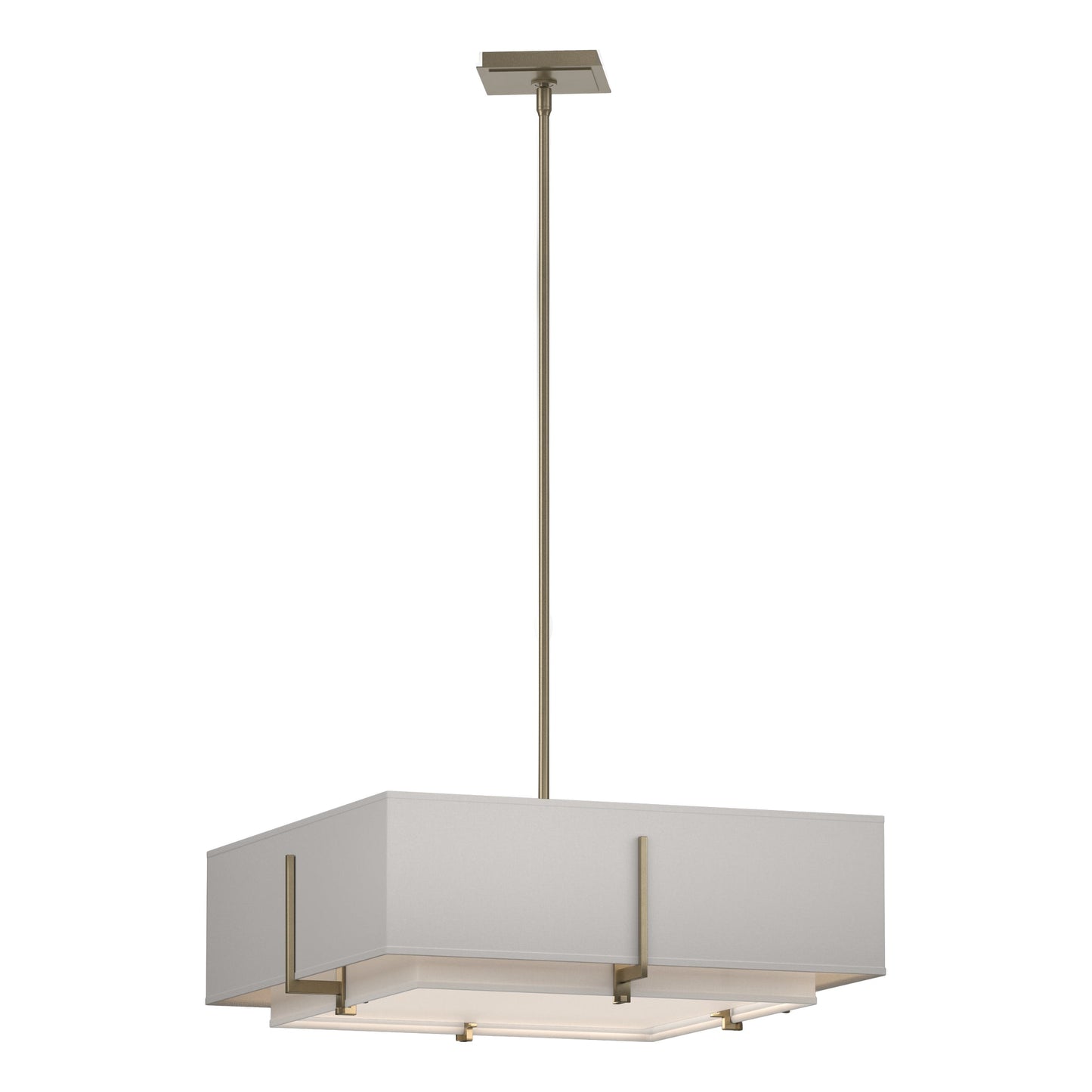 Exos Square Double Shade Pendant