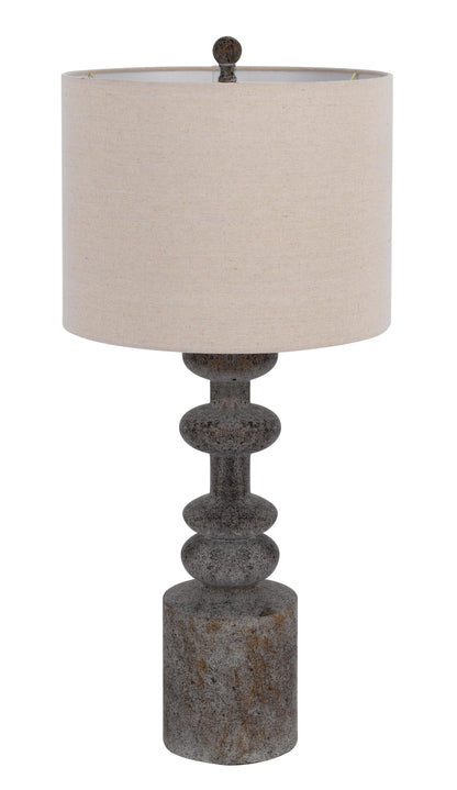 150W 3 Way Blackfoot Resin Table Lamp.
