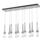 Link 10-Light Clear Glass Pendant