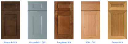 Custom Frameless Cabinet 24 in. vanity sink base cabinet with 2 full-height doors
