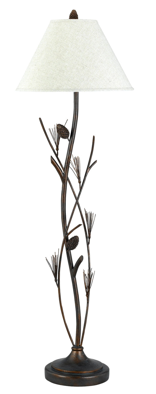 150W 3 Way Pine Twig Wrought Iron Floor Lamp