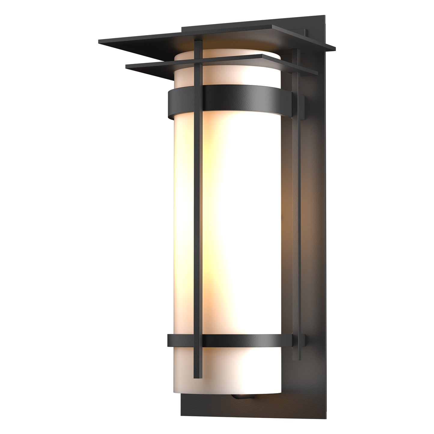 Banded with Top Plate Large Outdoor Sconce