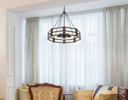 60W X 5 Provo Metal Chandelier
