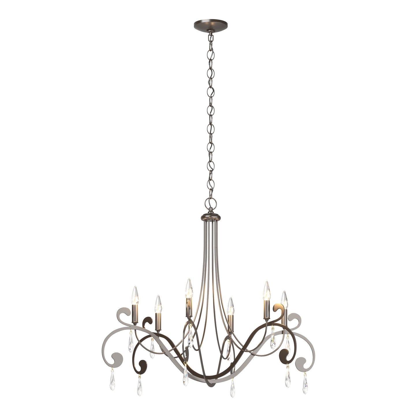 Stella 6 Arm Chandelier