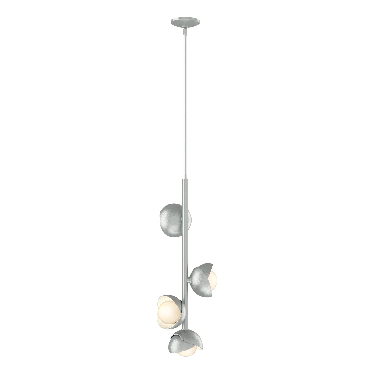Brooklyn 4-Light Double Shade Vertical Pendant